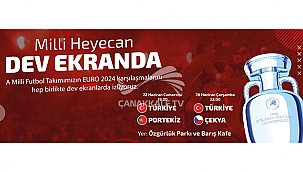 MİLLİ HEYECAN DEV EKRANDA