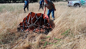 ŞEHİR MERKEZİNE SU TANKI DÜŞTÜ
