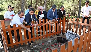 TABİP BİNBAŞI MEHMET İSMAİL BEY KABRİ BAŞINDA ANILDI