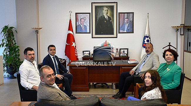 TARİHİ ALAN BAŞKANINDAN ÇTSO YÖNETİM KURULUNA ZİYARET