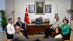 TARİHİ ALAN BAŞKANINDAN ÇTSO YÖNETİM KURULUNA ZİYARET