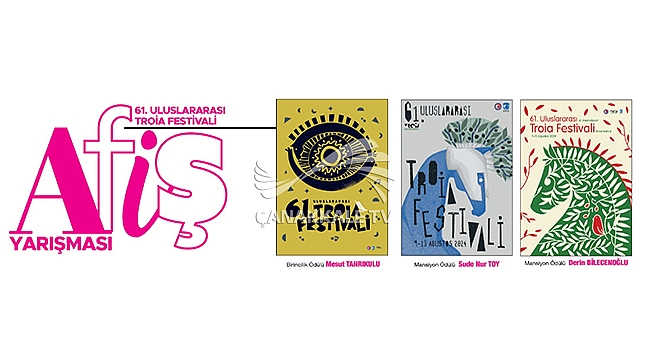 TROİA FESTİVALİ AFİŞ TASARIM VE UYGULAMA YARIŞMASI SONUÇLANDI