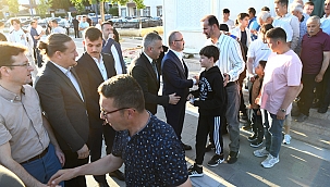 TURAN BAYRAMIN İLK GÜNÜNÜ MEMLEKETİNE AYIRDI