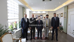 UKRAYNA İSTANBUL BAŞKONSOLOSU VALİ AKTAŞ'I ZİYARET ETTİ