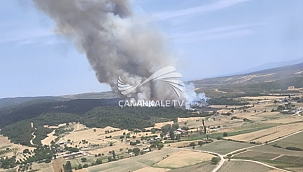 YANGINA 9 UÇAK VE 5 HELİKOPTERLE MÜDAHALE EDİLİYOR