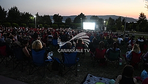 AÇIK HAVA SİNEMA GECELERİ DEVAM EDİYOR