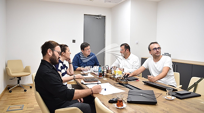 BAŞKAN ERKEK FESTİVAL HAZIRLIKLARI HAKKINDA BİLGİ ALDI