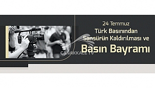 BAŞKAN ERKEK'İN BASINDAN SANSÜRÜN KALDIRILMASI VE BASIN BAYRAMI MESAJI