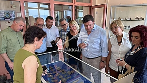 BAŞKAN ERKEK'TEN MÜZE ZİYARETİ