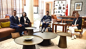 BM HEYETİ VE TÜRKİYE HENTBOL FEDERASYONU'NDAN ZİYARET