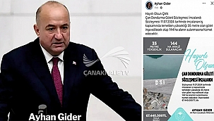 ÇAN DONDURMA GÖLETİ SÖZLEŞMESİ İMZALANDI