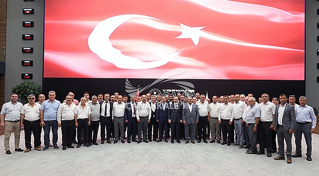 ÇANAKKALE ESNAF VE SANATKÂRLAR ODALARI BİRLİĞİ TURAN'I ZİYARET ETTİ