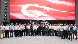 ÇANAKKALE ESNAF VE SANATKÂRLAR ODALARI BİRLİĞİ TURAN'I ZİYARET ETTİ