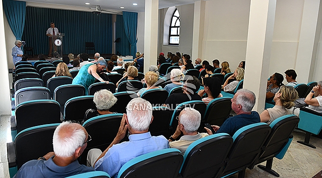 ÇANAKKALE'NİN KÜLTÜR KUŞLARI SÖYLEŞİSİ GERÇEKLEŞTİRİLDİ