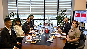 ÇİN HALK CUMHURİYETİ İSTANBUL BAŞKONSOLOS YARDIMCISI WU JIAN'DAN ÇTSO'YA ZİYARET