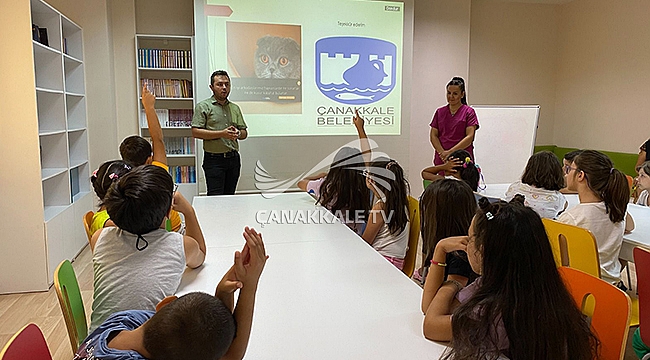 ÇOCUK KÜLTÜR EVİ'NDE KONU "CAN DOSTLAR" OLDU
