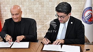 ÇOMÜ'DE MÜKEMMELİYET MERKEZİ KURULMASINA İLİŞKİN PROTOKOL İMZALANDI