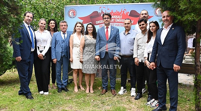 ÇOMÜ MEZUNLARIYLA BİR ARAYA GELDİ