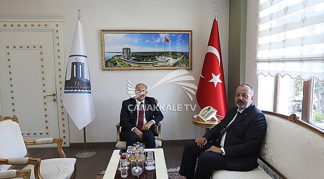 ÇTSO YÖNETİM KURULU BAŞKANINDAN, VALİ DOÇ. DR. ÖMER TORAMAN'A ZİYARET