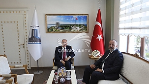 ÇTSO YÖNETİM KURULU BAŞKANINDAN, VALİ DOÇ. DR. ÖMER TORAMAN'A ZİYARET