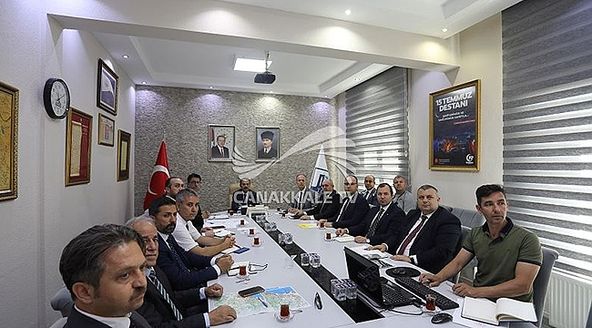 DEĞERLENDİRME VE KOORDİNASYON TOPLANTISI GERÇEKLEŞTİRİLDİ