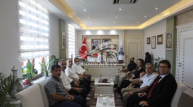 EĞİTME DESTEK PLATFORMUNDAN, VALİ AKTAŞ'A HAYIRLI OLSUN ZİYARETİ