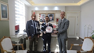 GENÇLİK VE SPOR İL MÜDÜRÜ VALİ AKTAŞ'A HAYIRLI OLSUN ZİYARETİNDE BULUNDU