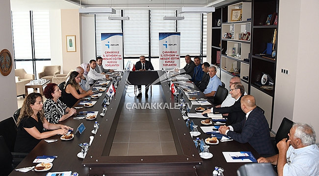 İL İSTİHDAM VE MESLEKİ EĞİTİM KURULU TOPLANTISI ÇTSO'DA YAPILDI
