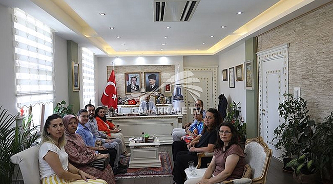 KADIN GİRİŞİMCİLERDEN VALİ AKTAŞ'A ZİYARET