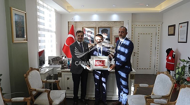 SENDİKA TEMSİLCİLERİNDEN VALİ AKTAŞ'A ZİYARET