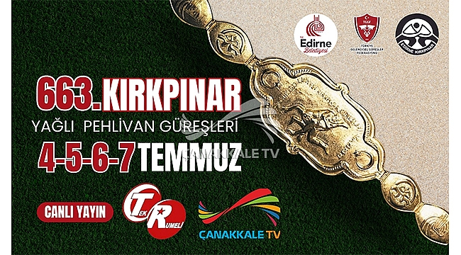 TARİHİ KIRKPINAR YAĞLI GÜREŞLERİ HEYECANI BAŞIYOR