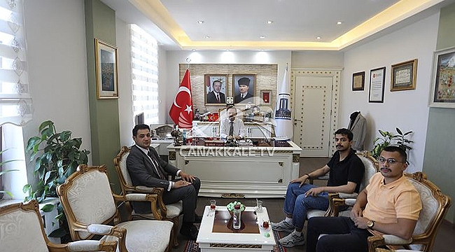 ÜLKÜ OCAKLARI ÇANAKKALE İL YÖNETİMİNDEN VALİ AKTAŞ'A ZİYARET