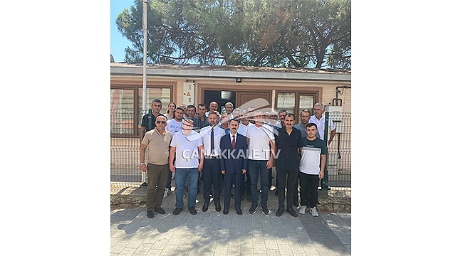 VALİ AKTAŞ, MUHTARLAR DERNEĞİNE VEDA ZİYARETİNDE BULUNDU