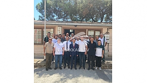 VALİ AKTAŞ, MUHTARLAR DERNEĞİNE VEDA ZİYARETİNDE BULUNDU