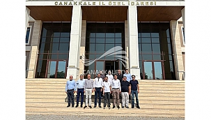 VALİ AKTAŞ'TAN KURUMLARA VEDA ZİYARETLERİ