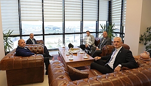 VALİ TORAMAN'DAN ÇTSO YÖNETİM KURULUNA ZİYARET