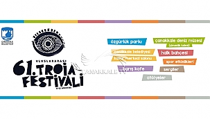 61. ULUSLARARASI TROİA FESTİVALİ'NE DAVETLİSİNİZ