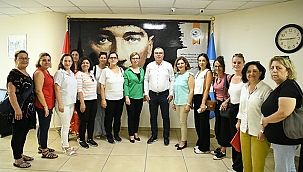 BAŞKAN ARSLAN'A ZİYARETLER