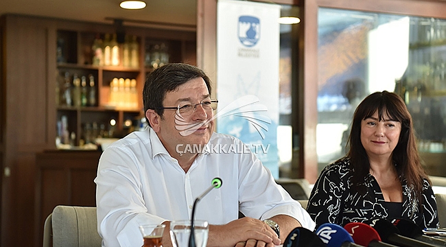 BAŞKAN ERKEK, BASIN MENSUPLARIYLA BİR ARAYA GELDİ