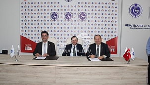 BİGA TSO VE ÇOMÜ ARASINDA PROTOKOL İMZALANDI