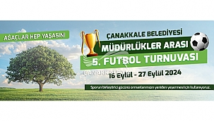 ÇANAKKALE BELEDİYESİ MÜDÜRLÜKLER ARASI FUTBOL TURNUVASI BAŞLIYOR