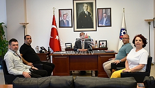 ÇANAKKALE İL KÜLTÜR VE TURİZM MÜDÜRÜ ÇTSO YÖNETİM KURULUNU ZİYARET ETTİ