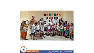 ÇOCUK KÜLTÜR EVİ YAZ ETKİNLİKLERİ TAMAMLANDI
