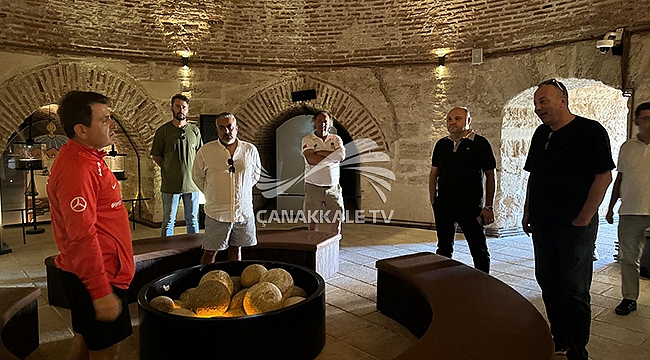 ÇTSO YÖNETİM KURULUNDAN GELİBOLU TARİHİ SUALTI PARKINA ZİYARET