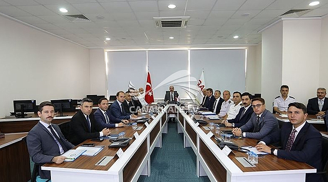 İL GÜVENLİK VE ASAYİŞ KOORDİNASYON TOPLANTISI GERÇEKLEŞTİRİLDİ