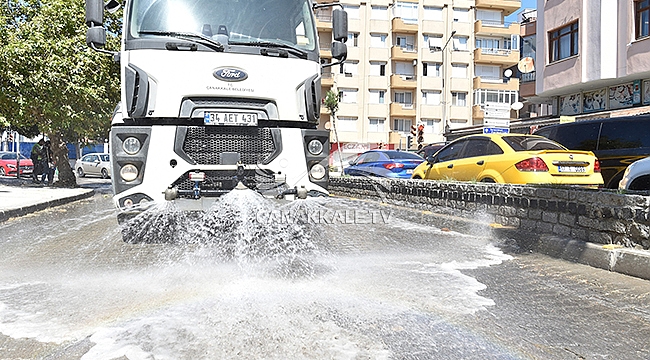KENT GENELİNDE DETAYLI TEMİZLİK YAPILDI