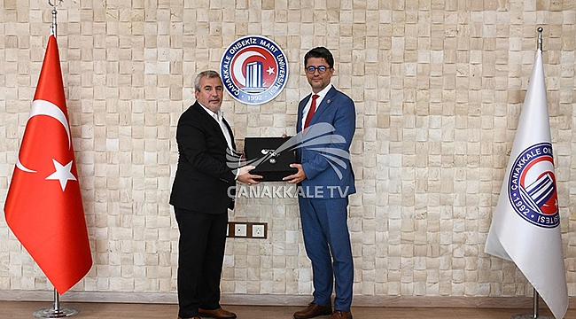 ÖSYM BAŞKANI BAYRAM ALİ ERSOY ÇOMÜ'YÜ ZİYARET ETTİ