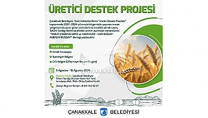ÜRETİCİ DESTEK PROJESİ BAŞVURULARI BAŞLIYOR