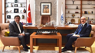 VALİ TORAMAN'DAN BAŞKAN ERKEK'E İADEİZİYARET