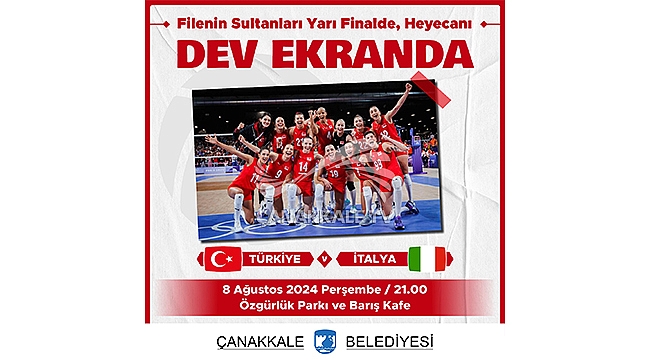 YARI FİNAL HEYECANI DEV EKRANLARDA